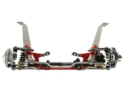 Fairlane Independent Front Suspension Kit, Wilwood Calipers, Show Package, 1966-1967