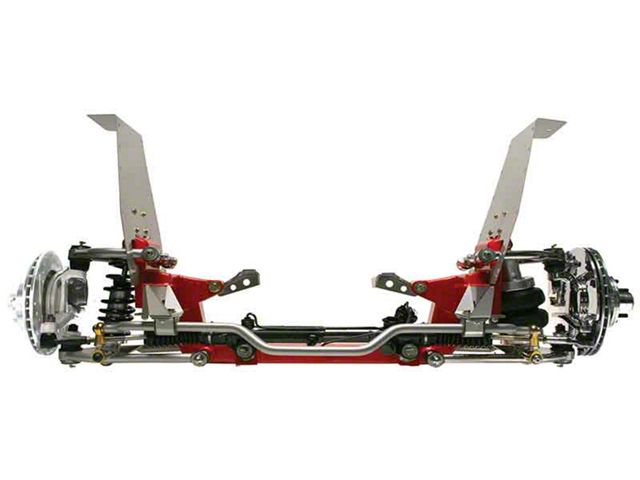Fairlane Independent Front Suspension Kit, Wilwood Calipers, Show Package, 1966-1967
