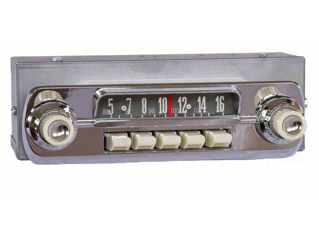 Fairlane Radio, AM/FM Stereo Radio w/Bluetooth & Original Appearance, 1962