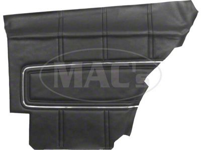 Fairlane, Torino, Rear Side Panels, Standard, Formal Roof, 1970-1971