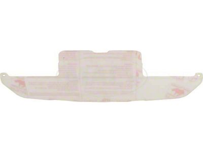 Falcon 1970 1/2 Shaker Hood Cutout Template