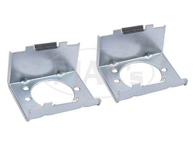 Falcon And Ranchero Left And Right Parking Light Retainers,1962-1963