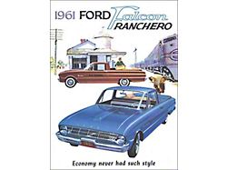 1961 Ford Falcon Ranchero Sales Brochure