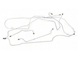 Brake Line Kit,OE Steel,6 Cyl,Man. Drums,Front To Rear,60-63