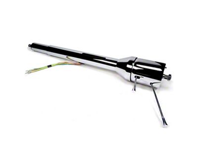Falcon Tilt Steering Column, Column Shift, Chrome, 1964 (Column Shift)