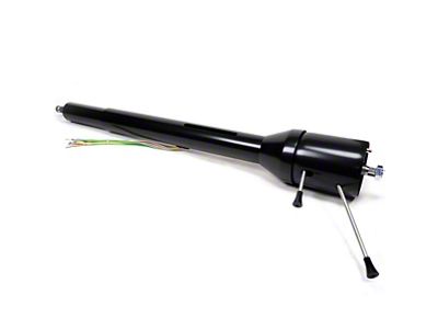 Falcon Tilt Steering Column, Floor Shift, Gloss Black, 1965 (Floor Shift)