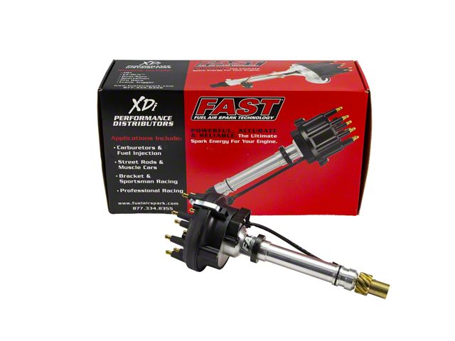 FAST XDi Race Cam Sync Distributor; Large Cap (57-91 Corvette C1. C2, C3 & C4, Excluding ZR-1)