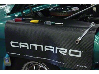 Fender Gripper Fender Cover with Block Camaro Logo