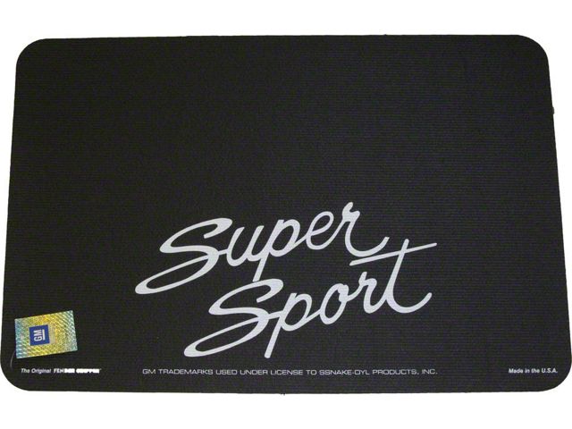 Fender Cover, Black, Gripper, Super Sport Logo