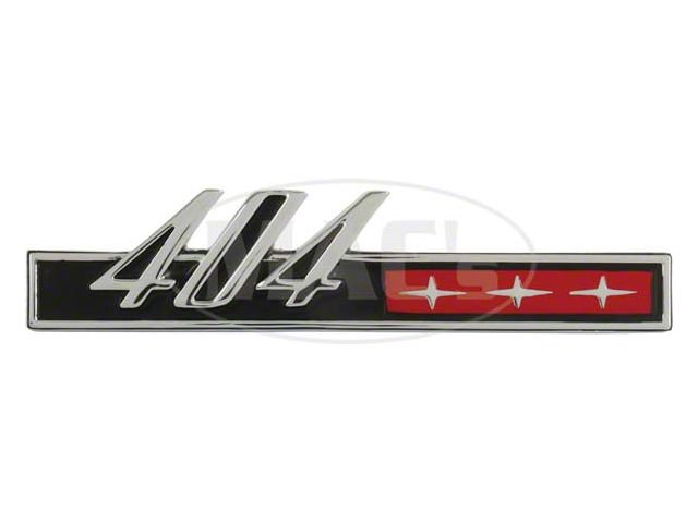 404 Comet Fender Emblem