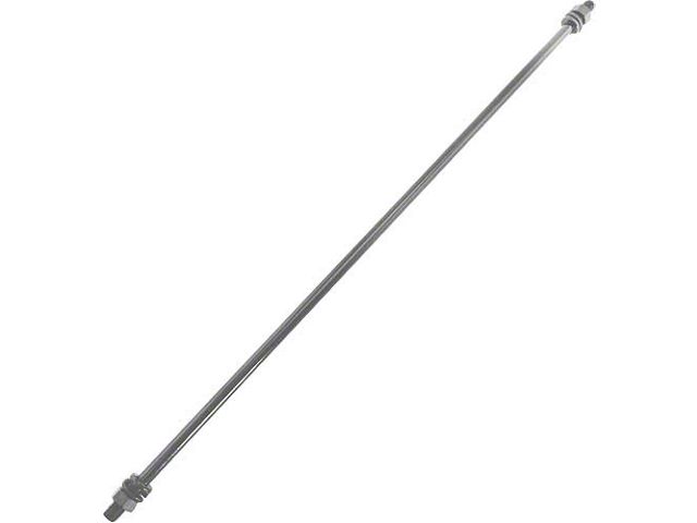 Fender Support Tie Rod - Front - Painted Glossy Black - Ford Passenger