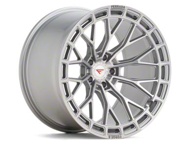 Ferrada Wheels FR12 Machine Silver Wheel; Rear Only 20x10; 40mm Offset (93-02 Firebird)