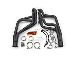 1-3/4-Inch 4-Tube Full Length Headers; Hi-Temp Black (60-65 Falcon w/ Coyote Swap)