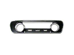 Dash Instrument Bezel with Amp and Oil Light Openings (1964 Falcon)