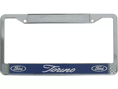 63 Torino License Frame