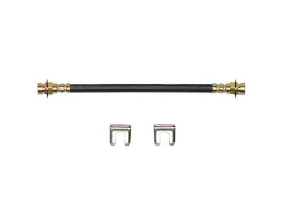 Fine Lines Front Brake Hose; Rubber (67-68 Camaro w/ Front Disc Brakes)