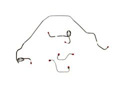 Fine Lines Front Brake Line Kit; Steel (71-80 Camaro)