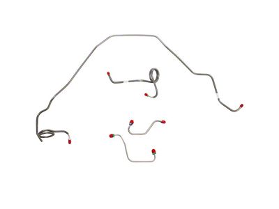Fine Lines Front Brake Line Kit; Steel (71-80 Camaro)