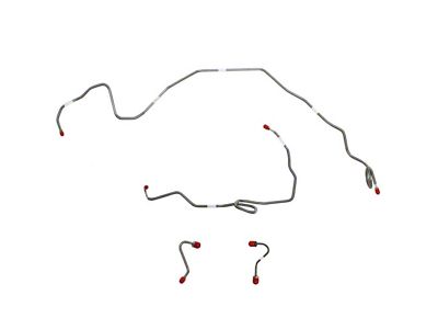 Fine Lines Front Brake Line Kit; Steel (82-83 5.0L Camaro)