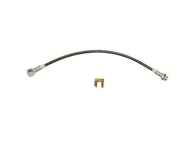 Fine Lines Front Disc Brake Hose; Stainless (69-71 Camaro w/ Front Disc Brakes)