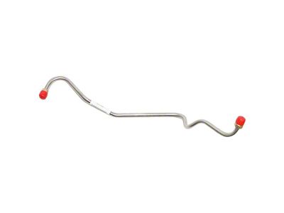 Fine Lines Fuel Pump to Carburetor Fuel Line; 3/8-Inch; Stainless (67-69 Small Block V8 Camaro w/ 4-Barrel Carburetor)