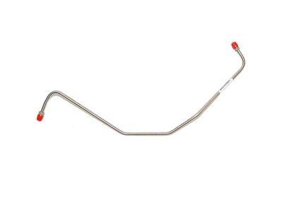 Fine Lines Fuel Pump to Carburetor Fuel Line; Stainless (1969 307/327 V8 Camaro w/ 2-Barrel Carburetor)