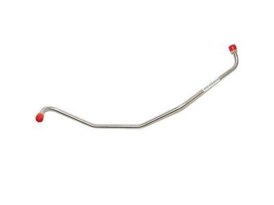 Fine Lines Fuel Pump to Carburetor Fuel Line; Steel (70-72 350 V8 Camaro w/ Quadra-Jet)