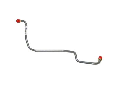 Fine Lines Fuel Pump to Carburetor Fuel Line; Steel (76-81 350 V8 Camaro w/ 4-Barrel Carburetor)