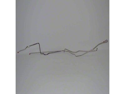 Fine Lines Fuel Pump to Tank Fuel Line; 3/8-Inch; Stainless (78-79 Camaro)