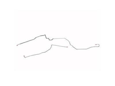 Fine Lines Fuel Pump to Tank Fuel Line; 3/8-Inch; Stainless (80-81 Camaro)