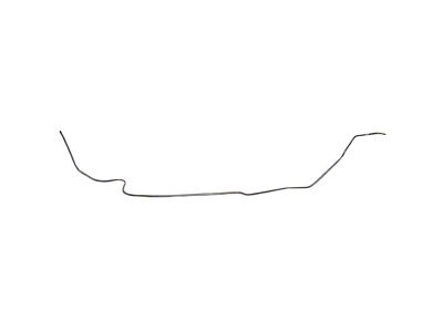 Fine Lines Fuel Pump to Tank Fuel Line with Beaded Ends; 3/8-Inch; Driver Side; Steel (82-92 V8 Camaro)