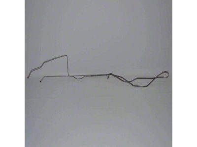 Fine Lines Fuel Return Line; 1/4-Inch; Steel (70-74 V8 Camaro)