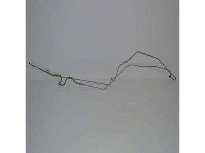 Fine Lines Fuel Return Line; 1/4-Inch; Steel (78-79 Camaro)