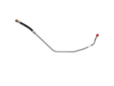 Fine Lines Fuel Return Line with Beaded Ends; 5/16-Inch; Driver Side; Stainless (82-86 2.5L, 2.8L Camaro)