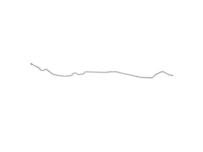 Fine Lines Intermediate Brake Line Kit; 1-Piece; Stainless (1970 Camaro w/ Non-Power Disc Brakes)