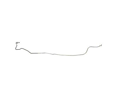 Fine Lines Intermediate Brake Line Kit; 1-Piece; Stainless (74-77 Camaro w/ Power Disc Brakes)