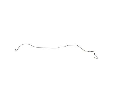 Fine Lines Intermediate Brake Line Kit; Enters Bottom of Valve; Steel (86-92 Camaro)