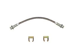 Fine Lines Rear Brake Hose; Stainless (1969 Camaro)