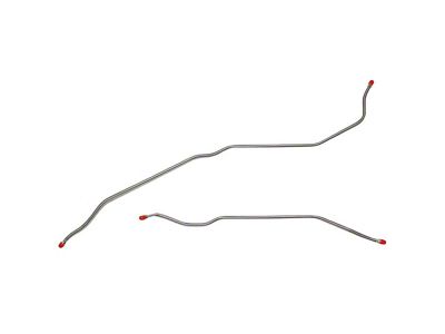 Fine Lines Rear Brake Line Kit; Steel (70-75 Camaro)