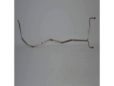 Fine Lines Transmission Cooler Lines; Stainless (82-87 2.8L Camaro w/ 700R4 Transmission)