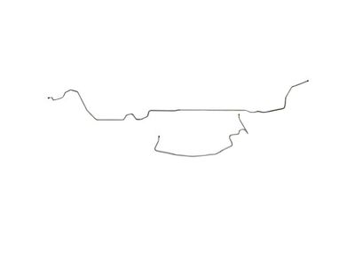 Fine Lines Vapor Fuel Lines; Stainless Steel (70-73 Camaro Z/28)