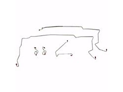 Fine Lines Complete Brake Line Kit; Stainless (86-87 Corvette C4)