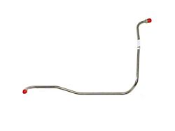 Fine Lines Fuel Pump to Carburetor Fuel Line; 5/16-Inch; Stainless (1967 327 V8 Corvette C2 w/ Factory Upgraded Carburetor)