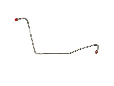 Fine Lines Fuel Pump to Carburetor Fuel Line; 5/16-Inch; Steel (1967 327 V8 Corvette C2 w/ Factory Performance Carburetor)
