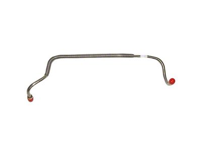 Fine Lines Fuel Pump to Carburetor Fuel Line; Stainless (77-79 Corvette C3)