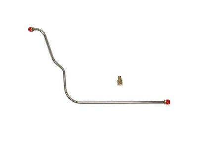 Fine Lines Fuel Pump to Carburetor Fuel Line; Steel (1966 Big Block V8 Corvette C2)