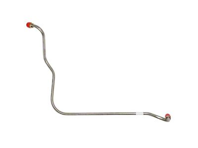 Fine Lines Fuel Pump to Carburetor Fuel Line; Steel (1967 Big Block V8 Corvette C2 w/ 4-Barrel Carburetor)