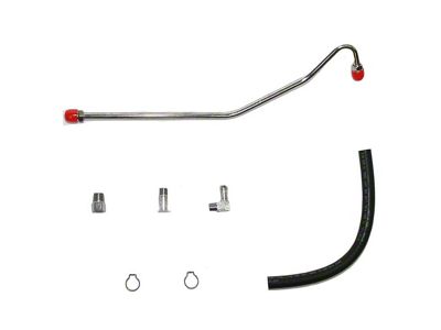 Fine Lines Fuel Pump to Carburetor Line; Steel (64-65 327 HP V8 Corvette C2 w/ 4-Barrel Carburetor)