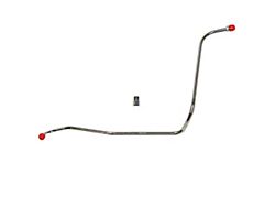 Fine Lines Fuel Pump to Carburetor Line; Steel (1966 327-300 HP V8 Corvette C2 w/ 4-Barrel Carburetor)
