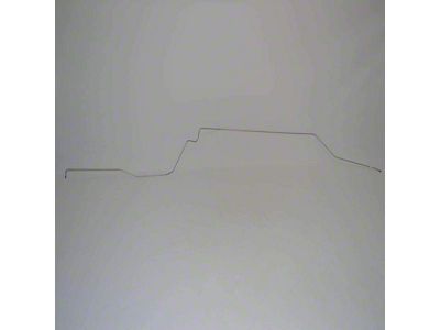 Fine Lines Fuel Return Line; 1/4-Inch; Passenger Side; Stainless (1968 Corvette C3)